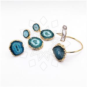 Fashion Large Bold Ring Earring Bracelet Sets