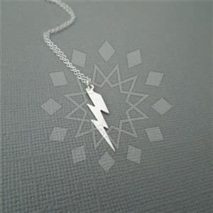 Fashion Lightning Pendant Necklace