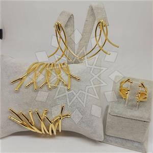 Fashion Minimal Dainty Ring Earring Bracelet Sets