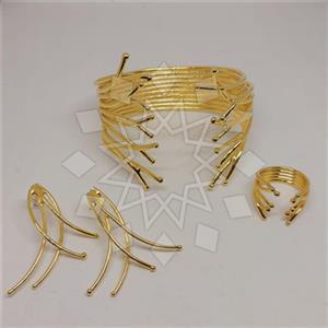 Fashion Minimal Dainty Ring Earring Bracelet Sets