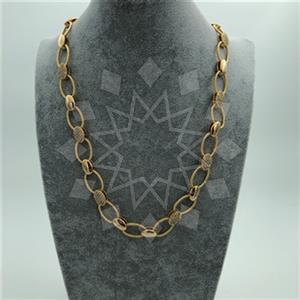 Fashion Modern  Metal and Chain Necklace