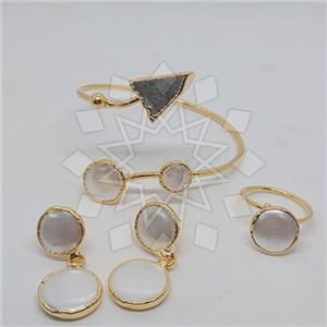 Fashion Modern  Ring Earring Bracelet Sets