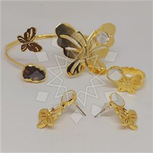 Fashion Modern  Ring Earring Bracelet Sets