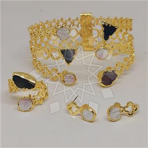 Fashion Modern  Ring Earring Bracelet Sets