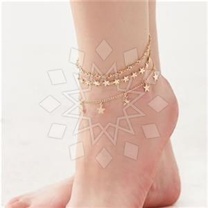 Fashion Moon and Stars Anklet Package