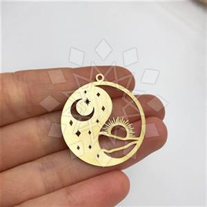 Fashion Moon and Stars Classic Pendant