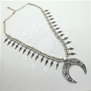 Fashion Moon and Stars Statement Necklace