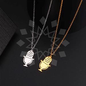 Fashion Music Pendant Necklace