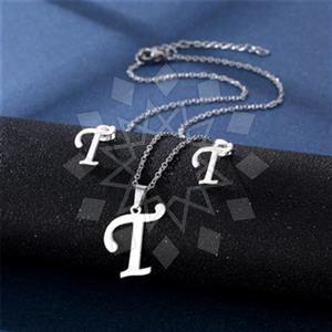 Fashion Personalized Letter Earrings Pendant Sets