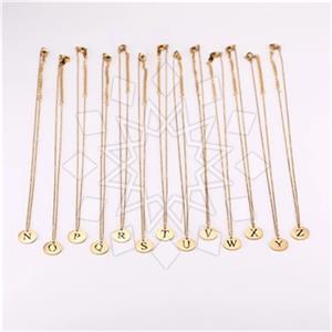 Fashion Personalized Letter Pendant Necklace Package