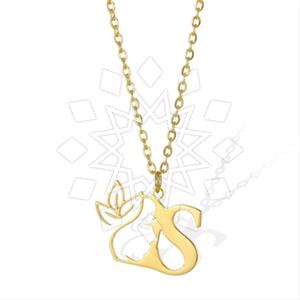 Fashion Personalized Letter Pendant Necklace