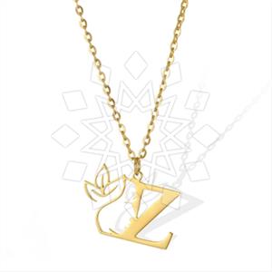 Fashion Personalized Letter Pendant Necklace