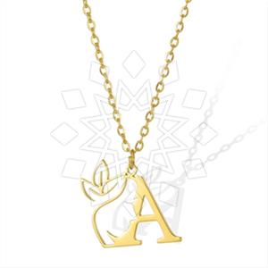 Fashion Personalized Letter Pendant Necklace