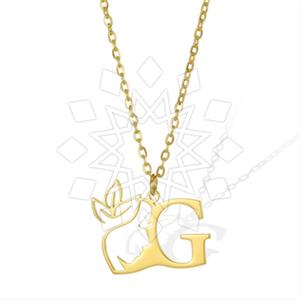 Fashion Personalized Letter Pendant Necklace