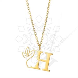 Fashion Personalized Letter Pendant Necklace
