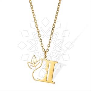 Fashion Personalized Letter Pendant Necklace