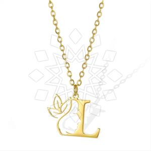 Fashion Personalized Letter Pendant Necklace