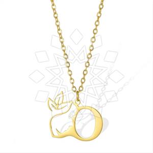 Fashion Personalized Letter Pendant Necklace