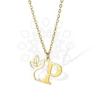 Fashion Personalized Letter Pendant Necklace