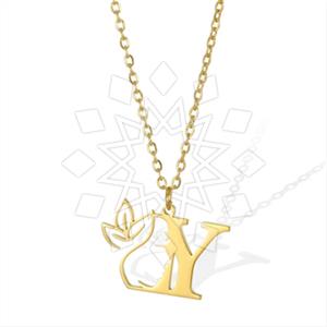 Fashion Personalized Letter Pendant Necklace
