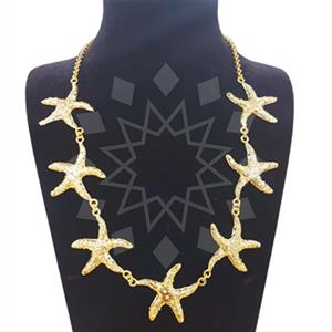 Fashion Sea and Shell Statement Necklace