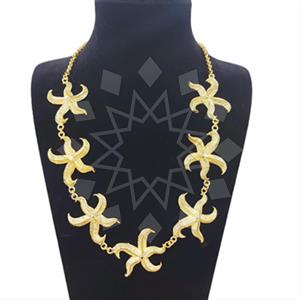 Fashion Sea and Shell Statement Necklace