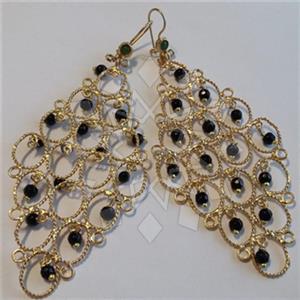 Fashion Handmade Artisan Brass  Statement Earring