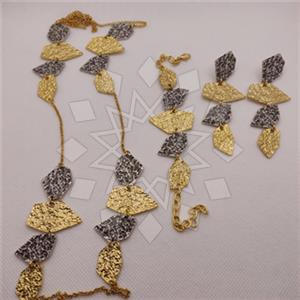 Fashion Statement  Earrings Bracelet Necklace Sets