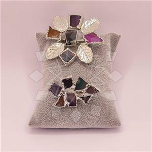 Fashion Tree and Leaf Brooch