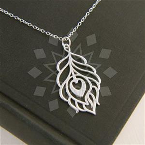 Fashion Tree and Leaf Pendant Necklace