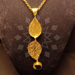 Fashion Tree and Leaf Pendant Necklace