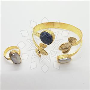 Fashion Tree and Leaf Ring Bracelet Sets