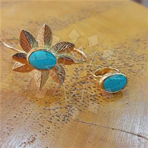 Fashion Tree and Leaf Ring Bracelet Sets