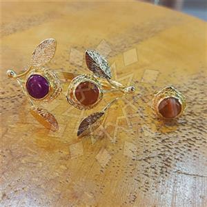 Fashion Tree and Leaf Ring Bracelet Sets