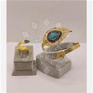 Fashion Tree and Leaf Ring Bracelet Sets