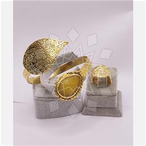 Fashion Tree and Leaf Ring Bracelet Sets