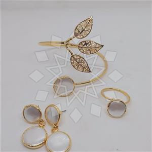 Fashion Tree and Leaf Ring Earring Bracelet Sets