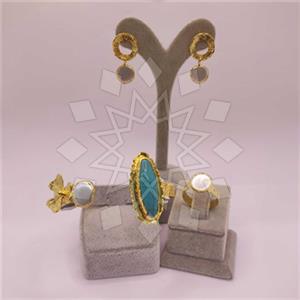 Fashion Tree and Leaf Ring Earring Bracelet Sets