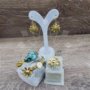 Fashion Tree and Leaf Ring Earring Bracelet Sets