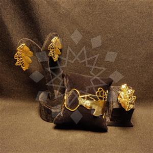 Fashion Tree and Leaf Ring Earring Bracelet Sets