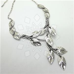 Fashion Tree and Leaf Statement Necklace