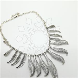 Fashion Tree and Leaf Statement Necklace
