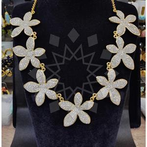 Fashion Tree and Leaf Statement Necklace