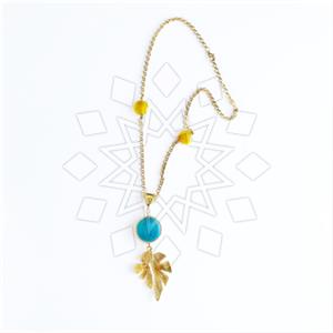 Fashion Tree and Leaf Statement Necklace