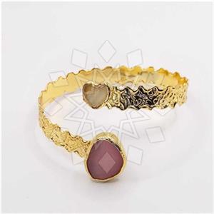 Fashion Heart Bangle Bracelets