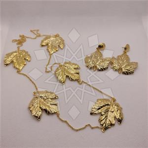 Fashion Turkish Zamak  Earrings Necklace Sets