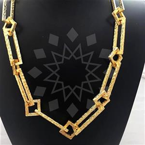 Fashion Turkish Zamak  Metal and Chain Necklace