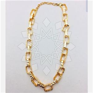 Fashion Turkish Zamak  Metal and Chain Necklace