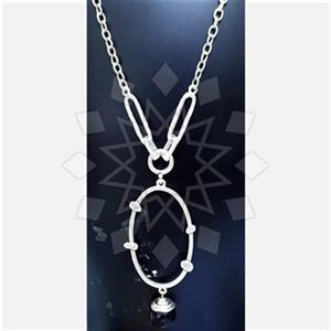 Fashion Turkish Zamak  Metal and Chain Necklace