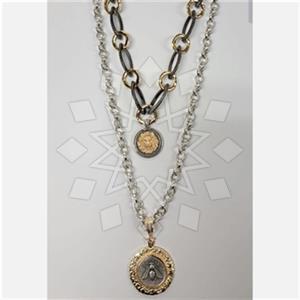 Fashion Turkish Zamak  Multi Strand Necklace